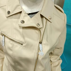 Jacket Guess Rachel Moto Pearl Oyster